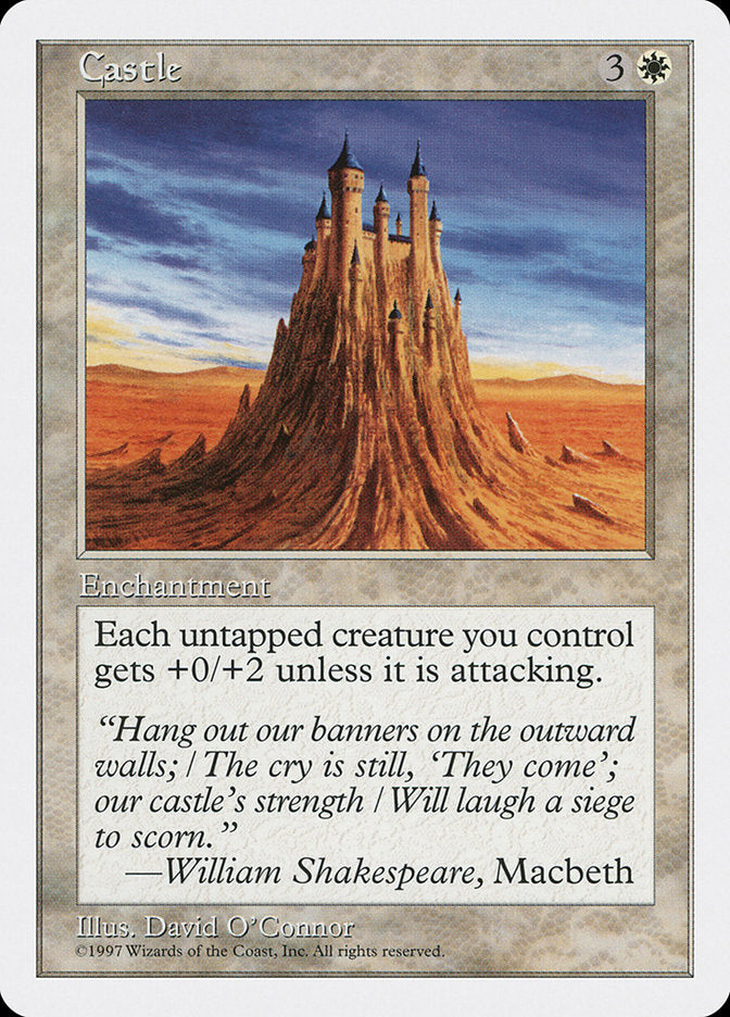 Castle, Fifth edition Card Art