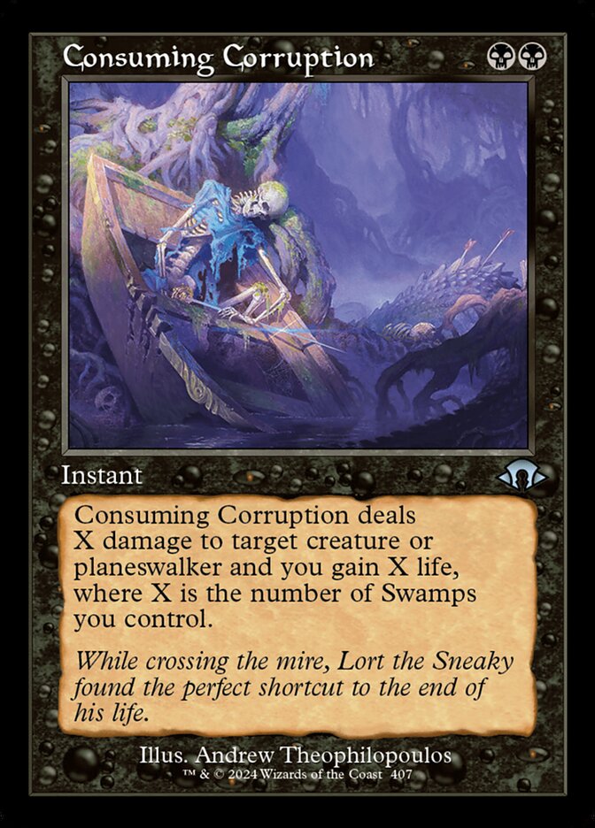 Consuming Corruption - Foil