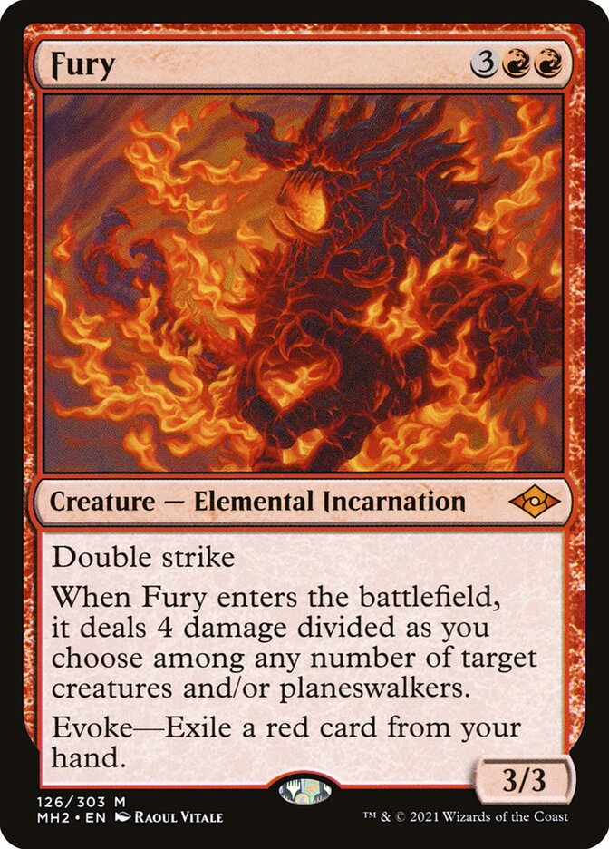 Fury, Modern Horizons 2 Card Art