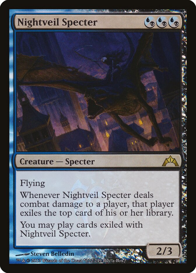 Nightveil Specter, Gatecrash Promos Card Art