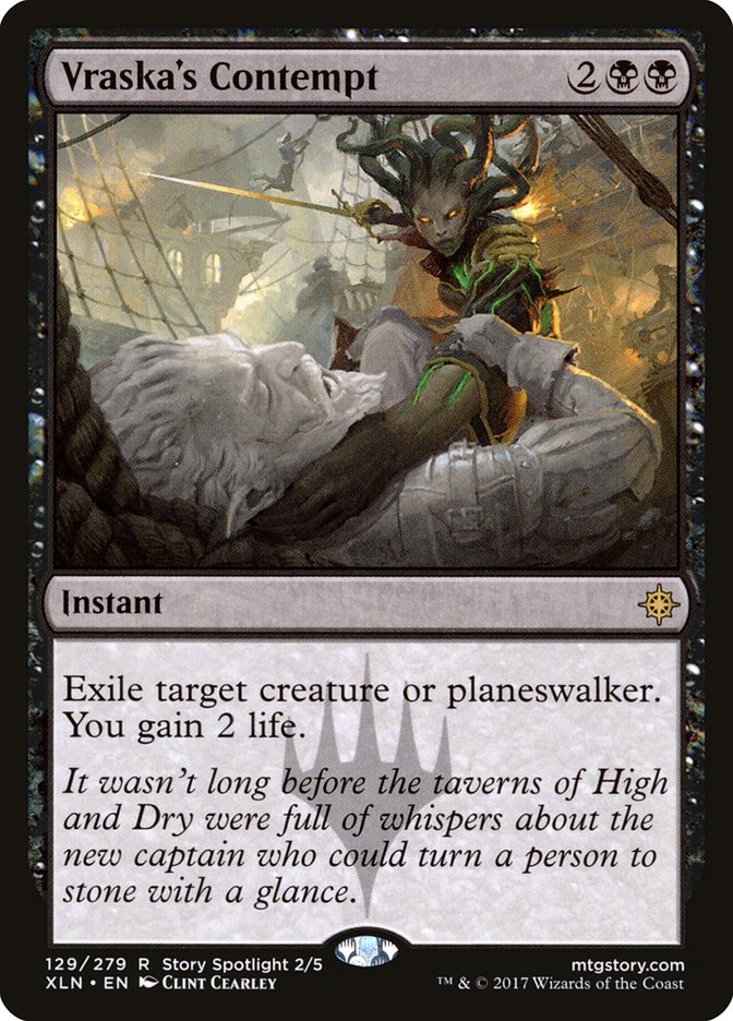 Vraska's Contempt, Ixalan Card Art