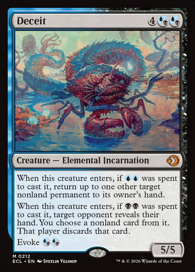 Deceit, Lorwyn Eclipsed Card Art