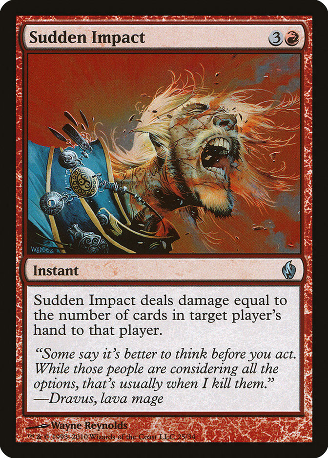 Sudden Impact - Foil