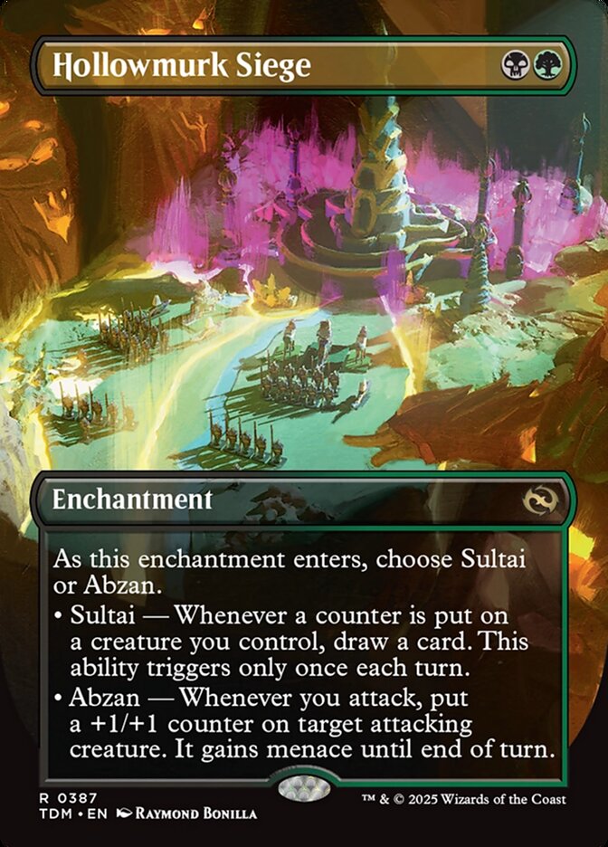 Hollowmurk Siege, Tarkir: dragonstorm Card Art