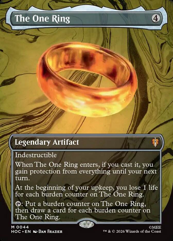 The One Ring, The Hobbit Eternal Card Art