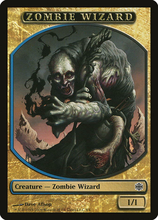 Zombie Wizard, Alara Reborn Tokens Card Art