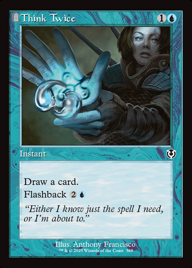 Think Twice, Innistrad Remastered Card Art
