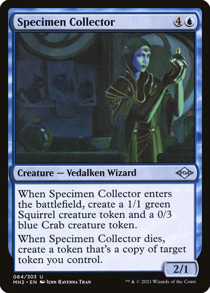 Specimen Collector, Modern horizons 2 Card Art