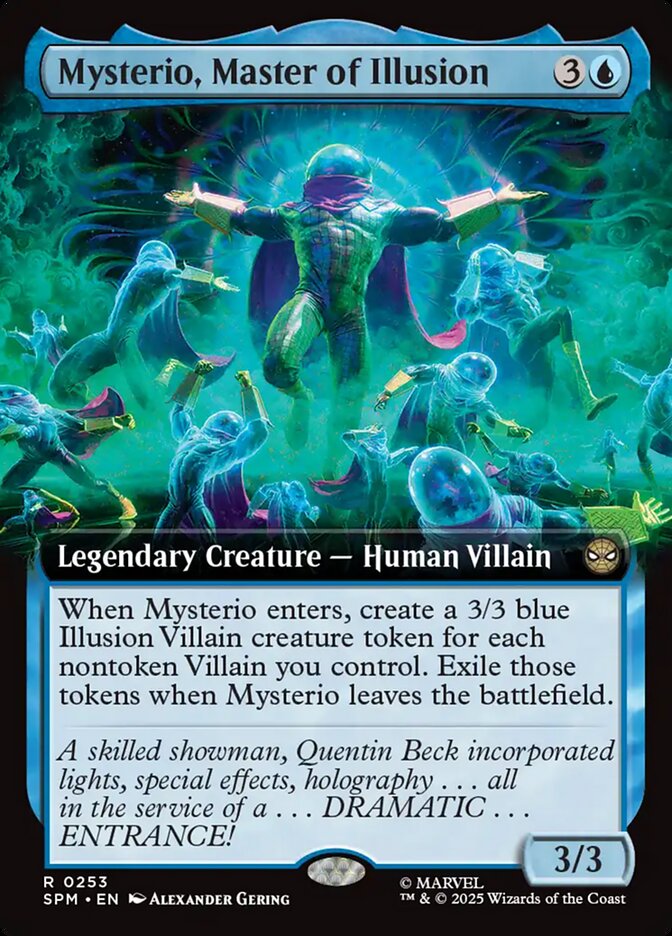 Mysterio, Master of Illusion, Marvel'S Spider-Man Card Art