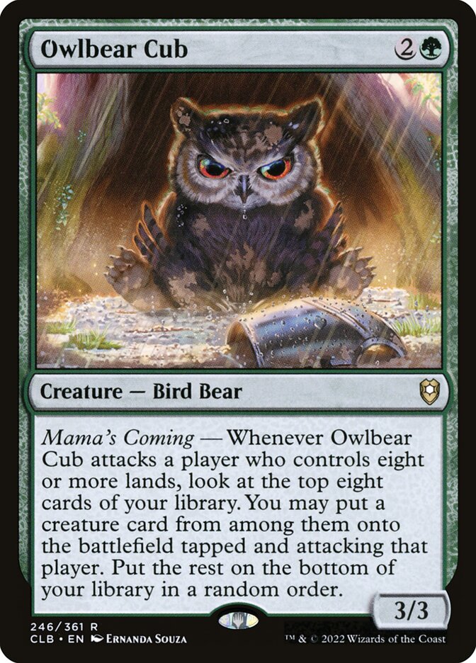 Owlbear Cub - Foil