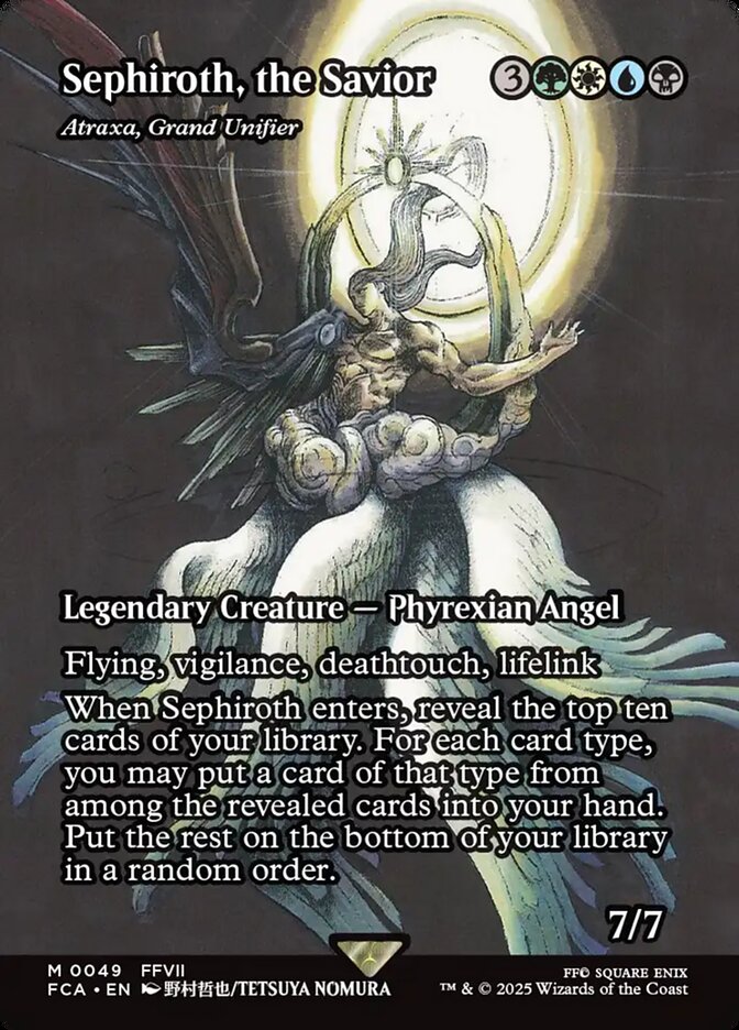 Atraxa, Grand Unifier, Final fantasy: through the ages Card Art