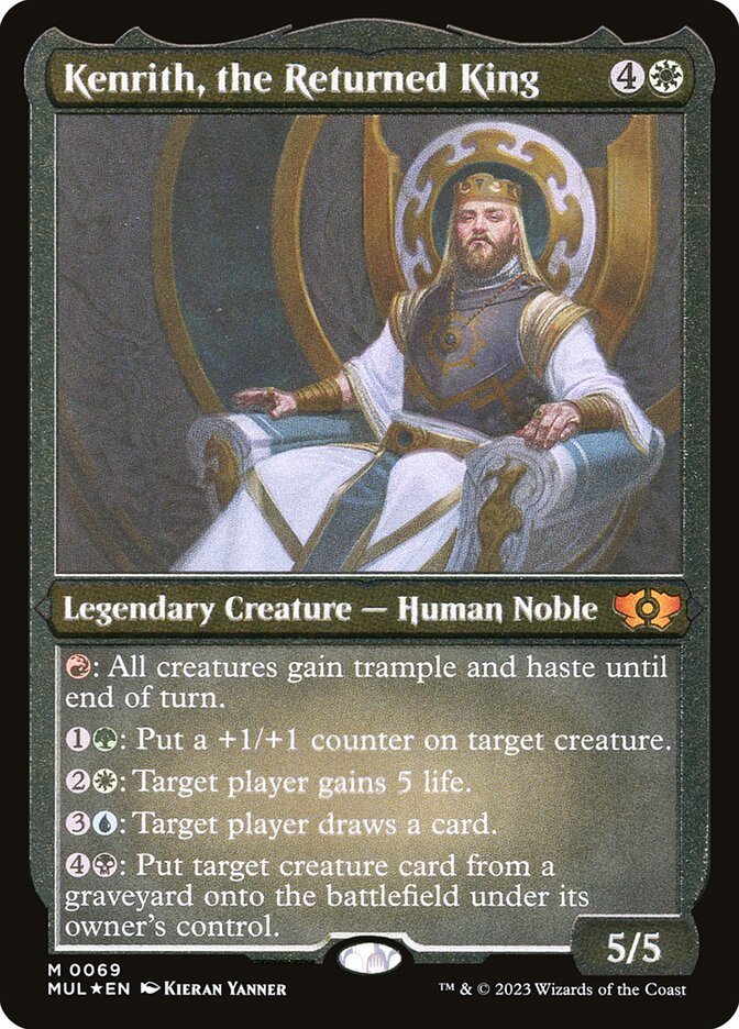Kenrith, the Returned King, Multiverse legends Card Art