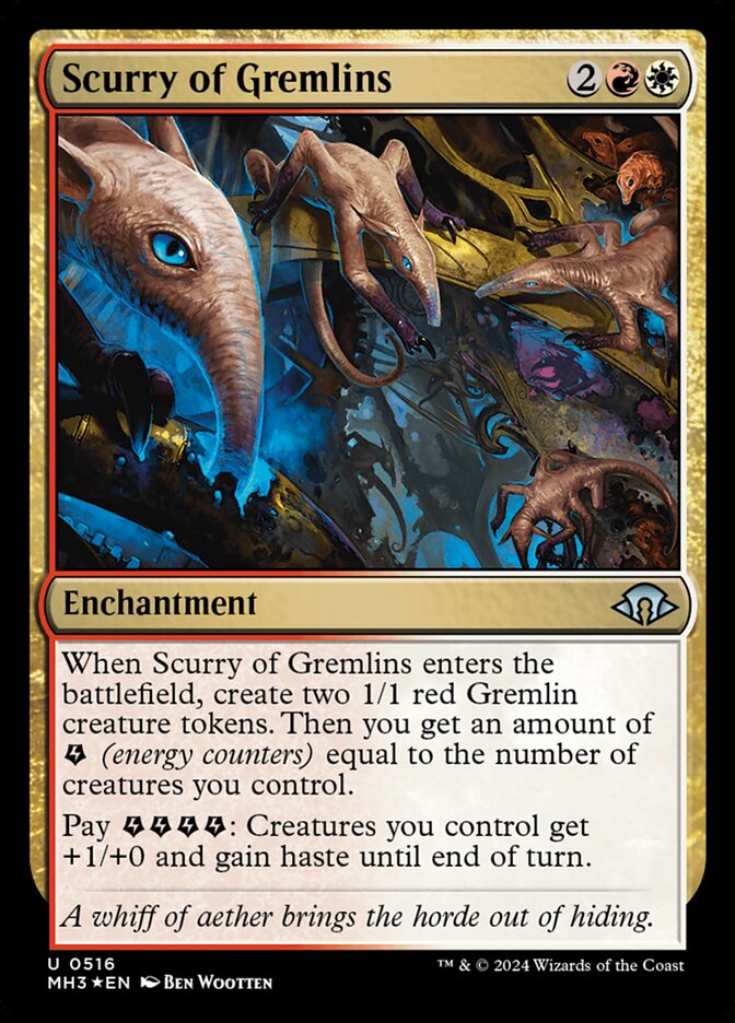 Scurry of Gremlins, Modern horizons 3 Card Art
