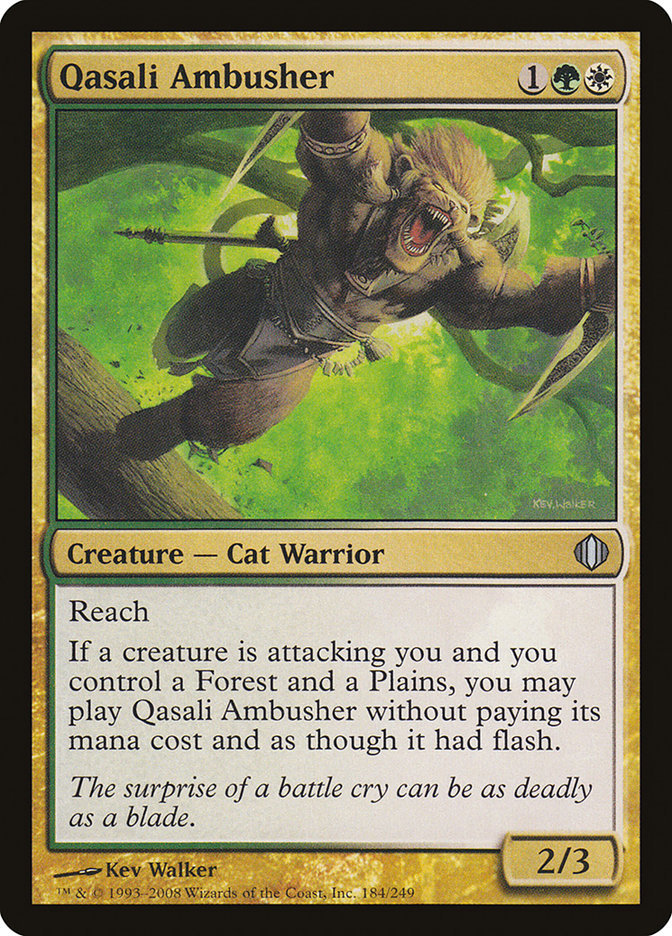 Qasali Ambusher, Shards Of Alara Card Art