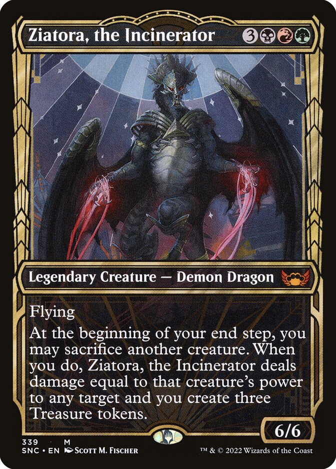Ziatora, the Incinerator - Foil