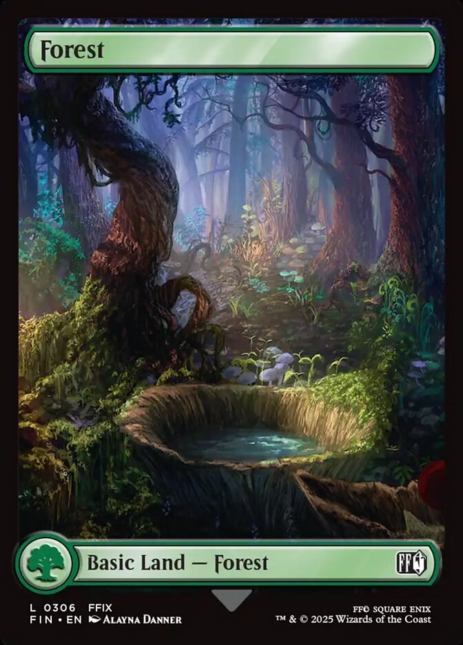 Forest, Final fantasy Card Art