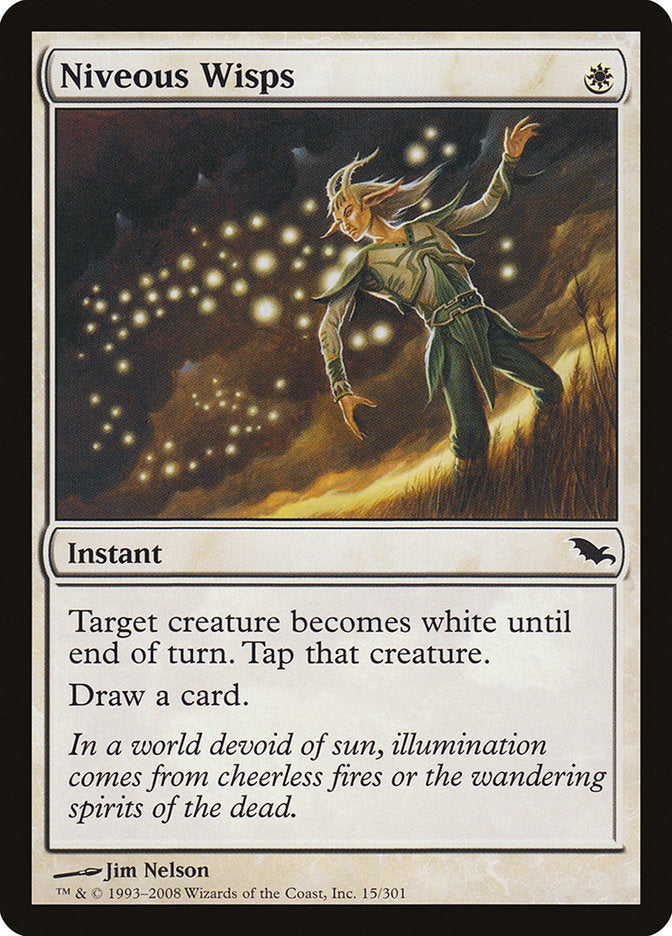 Niveous Wisps, Shadowmoor Card Art
