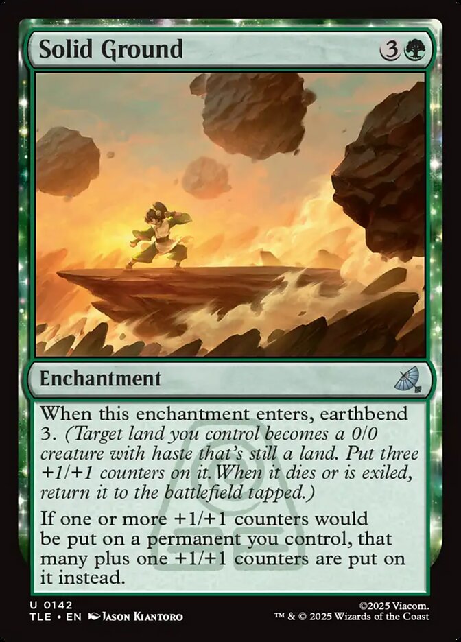 Solid Ground, Avatar: The Last Airbender Eternal Card Art