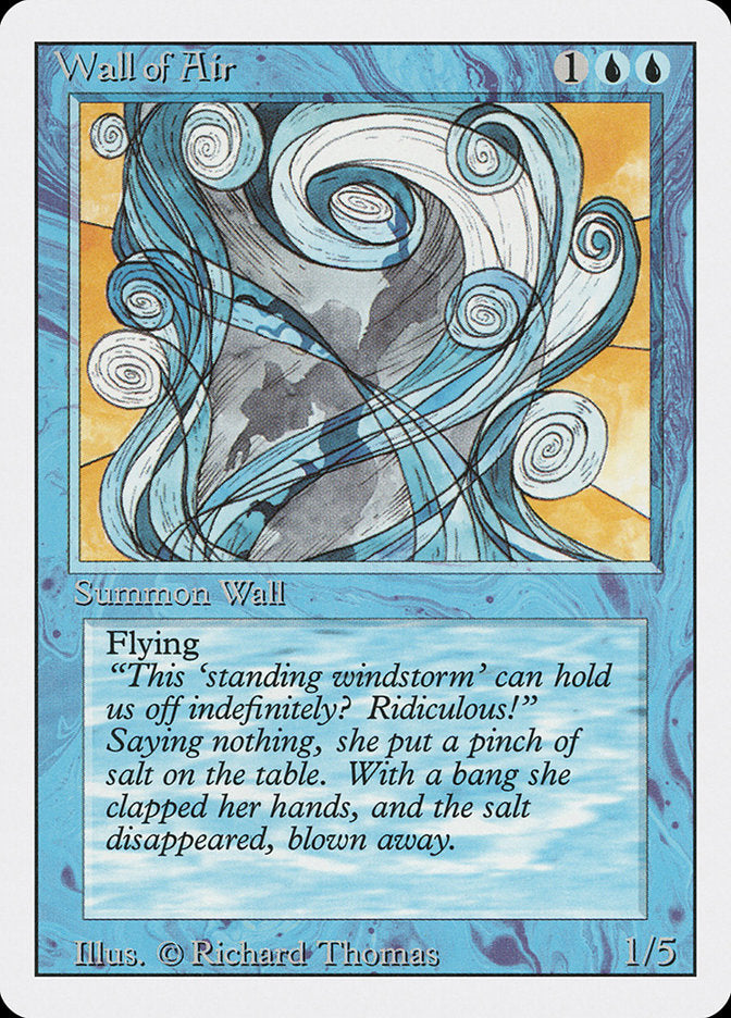 Wall of Air, Revised edition Card Art