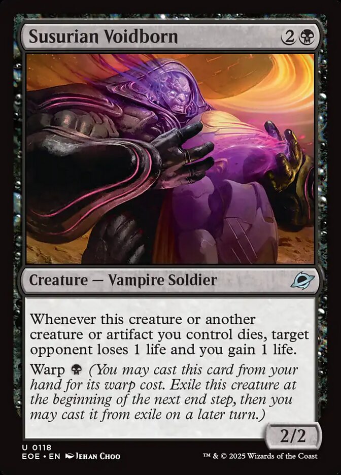 Susurian Voidborn, Edge of eternities Card Art