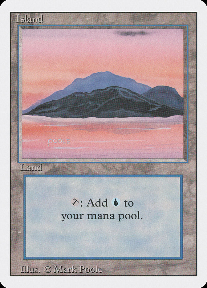 Island, Revised edition Card Art