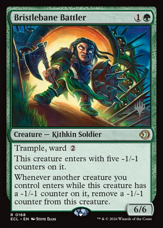 Bristlebane Battler, Lorwyn Eclipsed Promos Card Art
