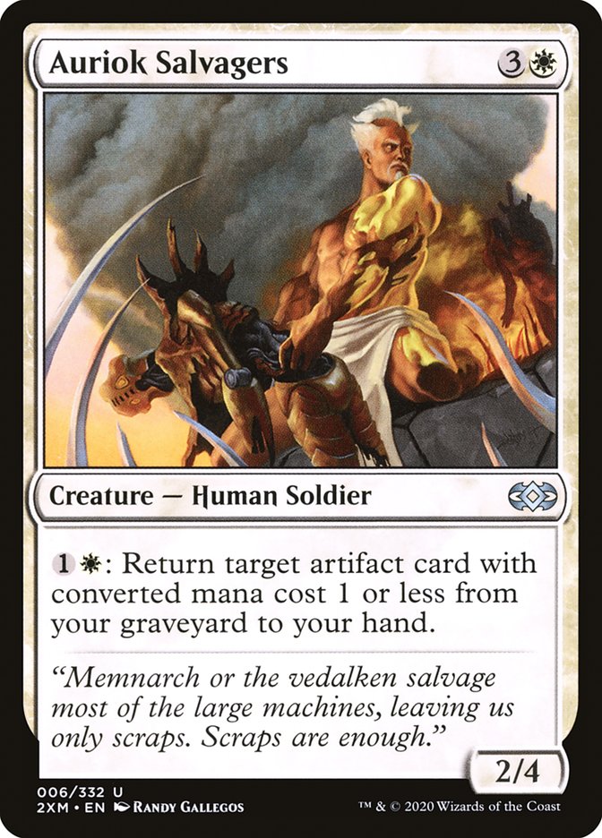 Auriok Salvagers, Double masters Card Art