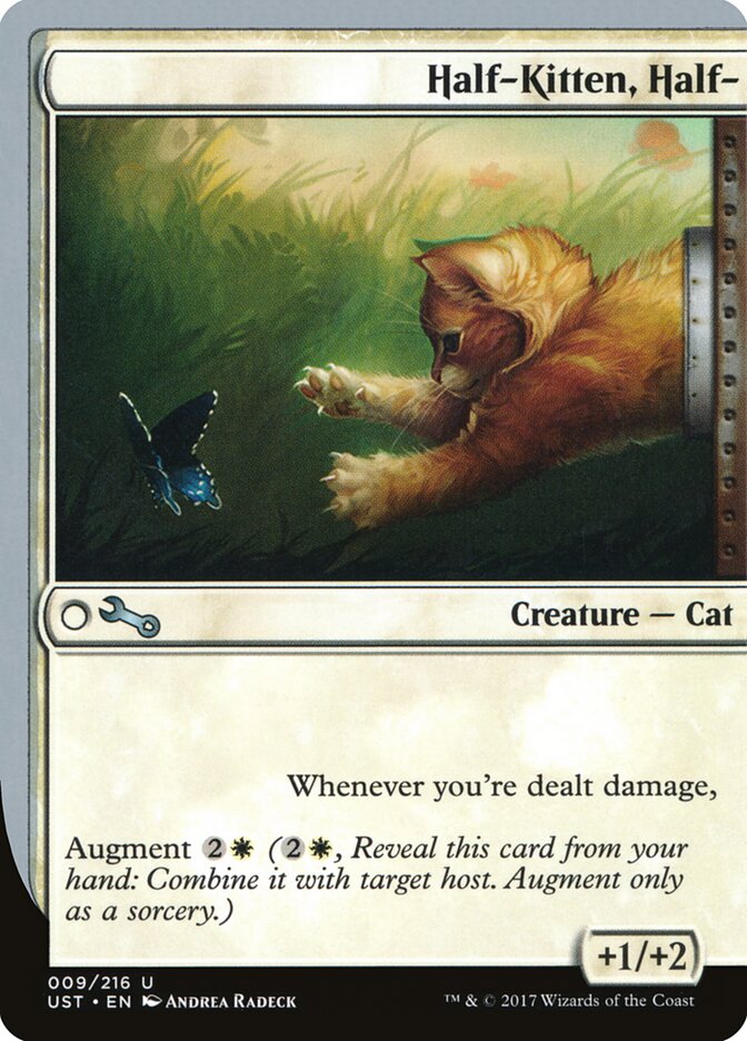 Half-Kitten, Half-, Unstable Card Art