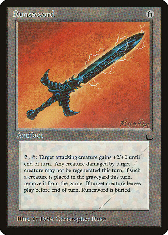 Runesword, The Dark Card Art