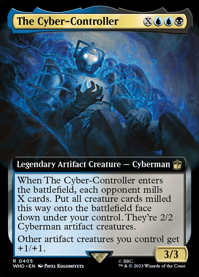 The Cyber-Controller, Doctor Who Card Art