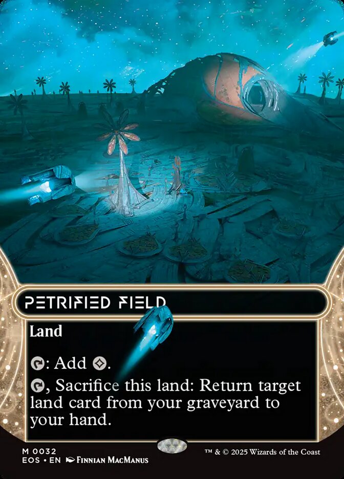 Petrified Field, Edge Of Eternities: Stellar Sights Card Art