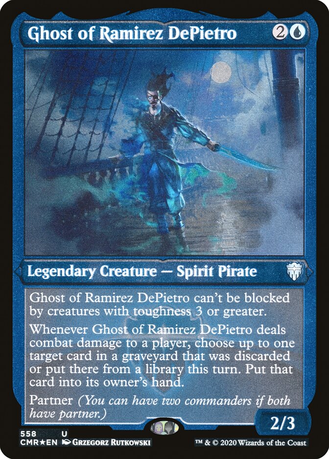 Ghost of Ramirez DePietro - Etched Foil