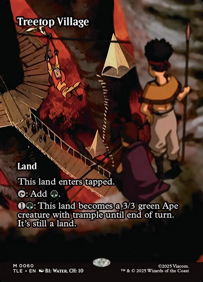Treetop Village, Avatar: The Last Airbender Eternal Card Art