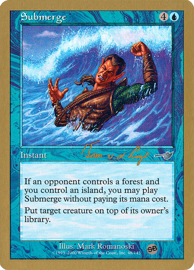Submerge, World Championship Decks 2000 Card Art