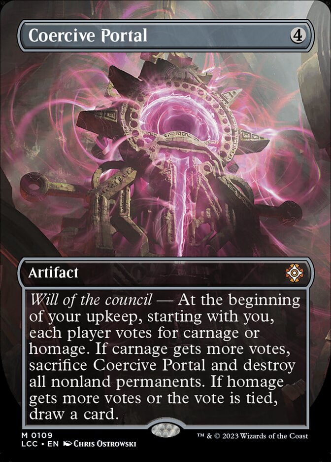 Coercive Portal, The Lost Caverns Of Ixalan Commander Card Art