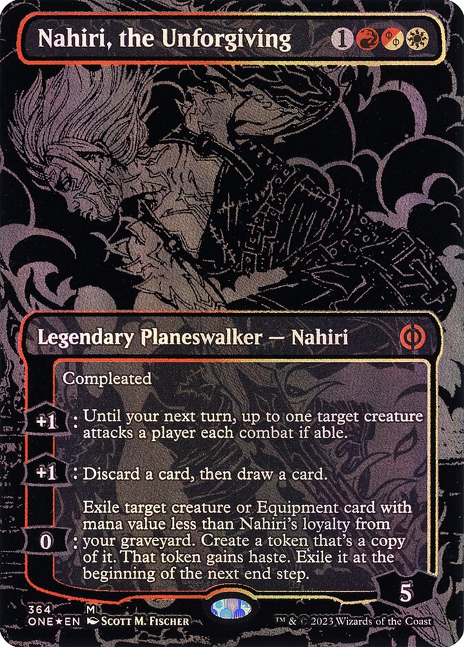 Nahiri, the Unforgiving, Phyrexia: all will be one Card Art