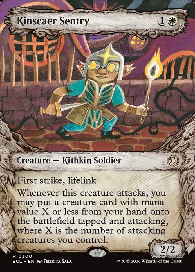 Kinscaer Sentry, Lorwyn Eclipsed Card Art