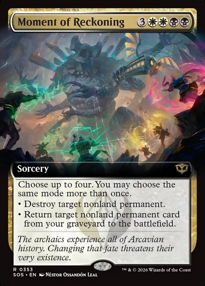 Moment of Reckoning, Secrets Of Strixhaven Card Art