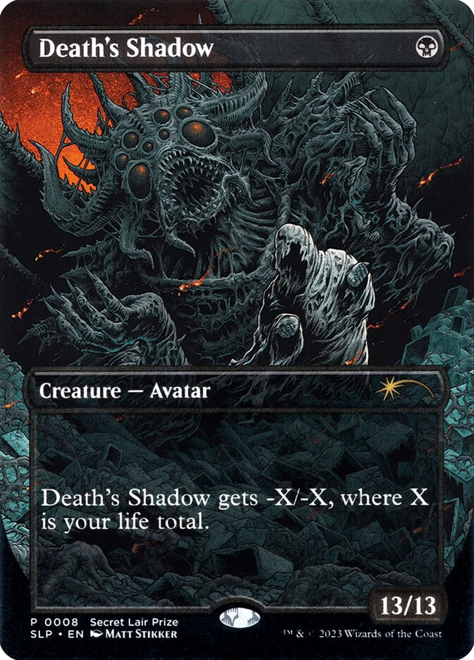 Death's Shadow, Secret Lair Promo Card Art
