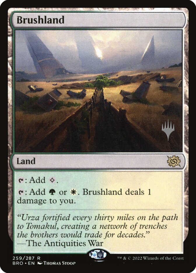 Brushland, The Brothers' War Promos Card Art
