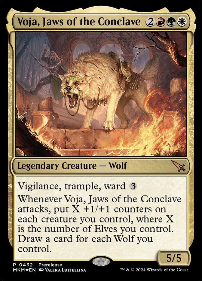 Voja, Jaws of the Conclave - Foil