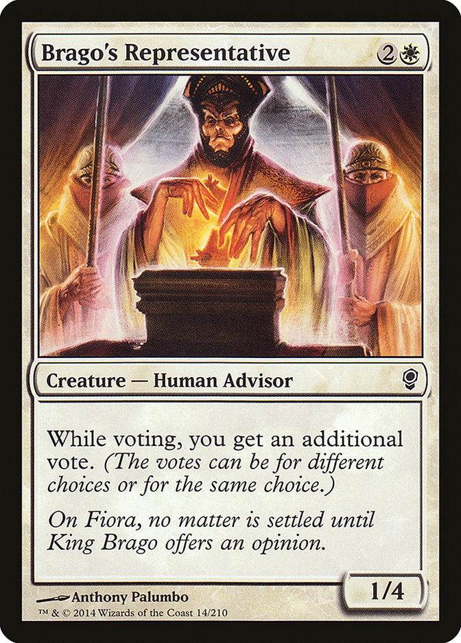 Brago's Representative, Conspiracy Card Art