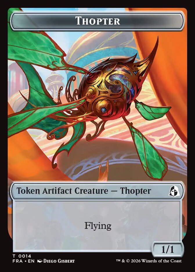 Thopter, Reality Fracture Tokens Card Art