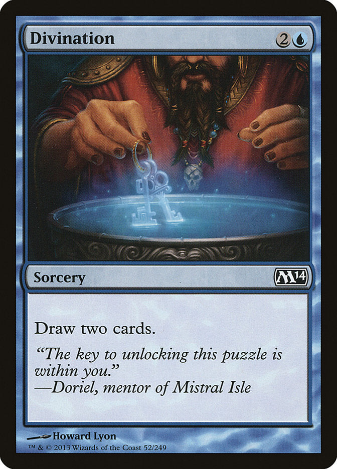 Divination, Magic 2014 Card Art