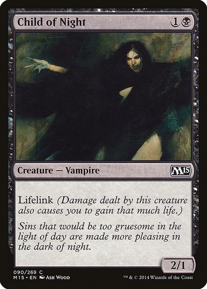 Child of Night, Magic 2015 Card Art