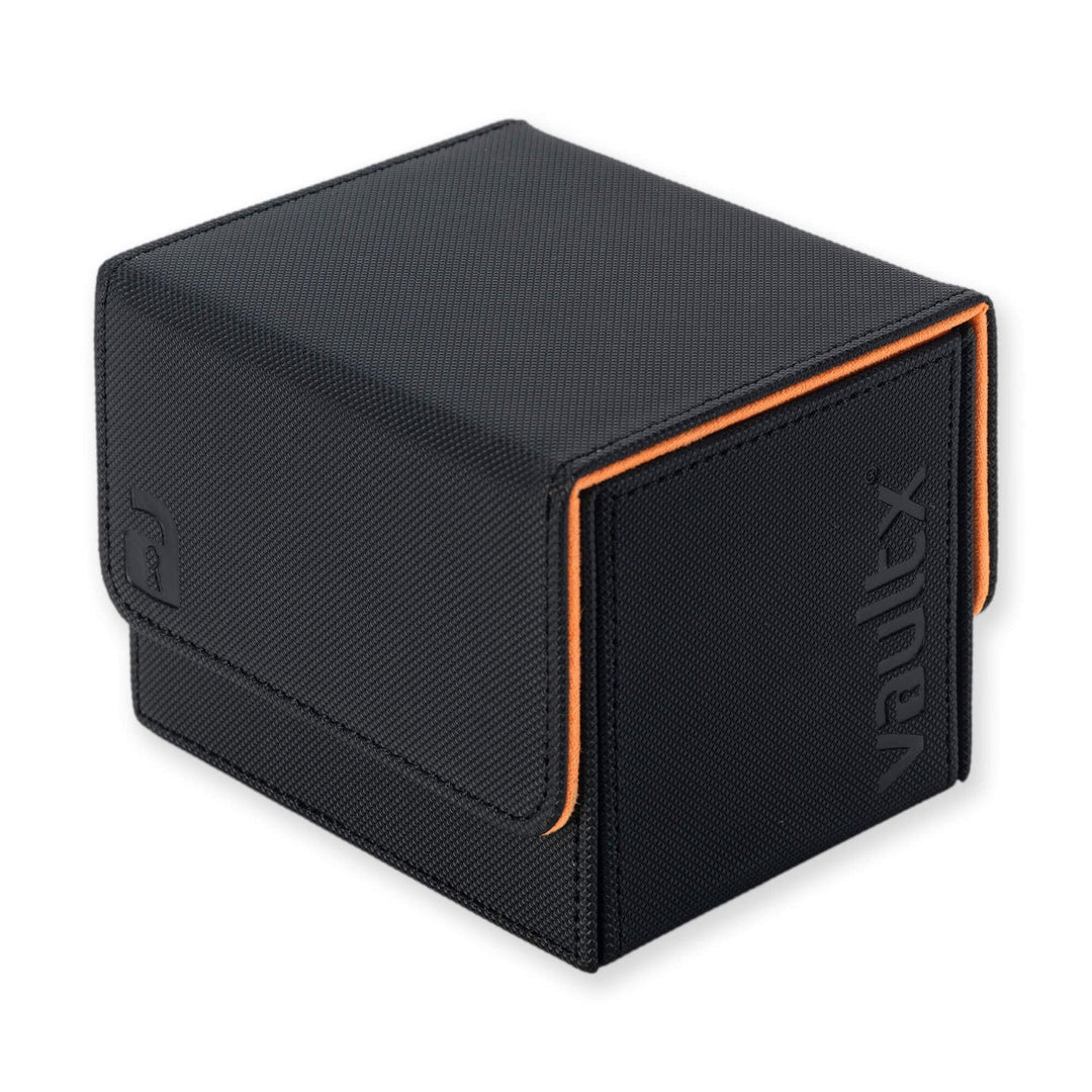 VaultX- Deckbox - Exo-Tec Sideloading 100+ - Black/Electric Orange