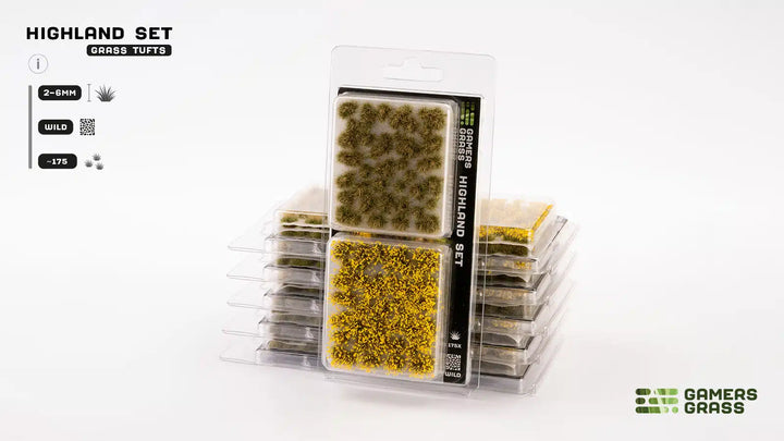 Gamers Grass - Tuft Set - Highland Tuft