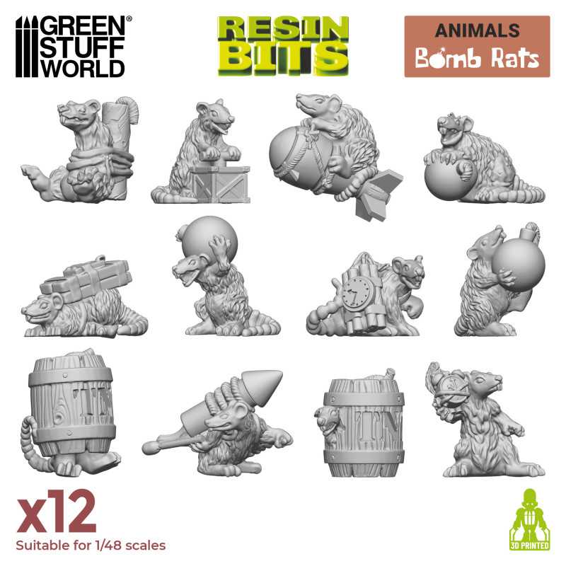 Green Stuff World - 12 Bomb Rats