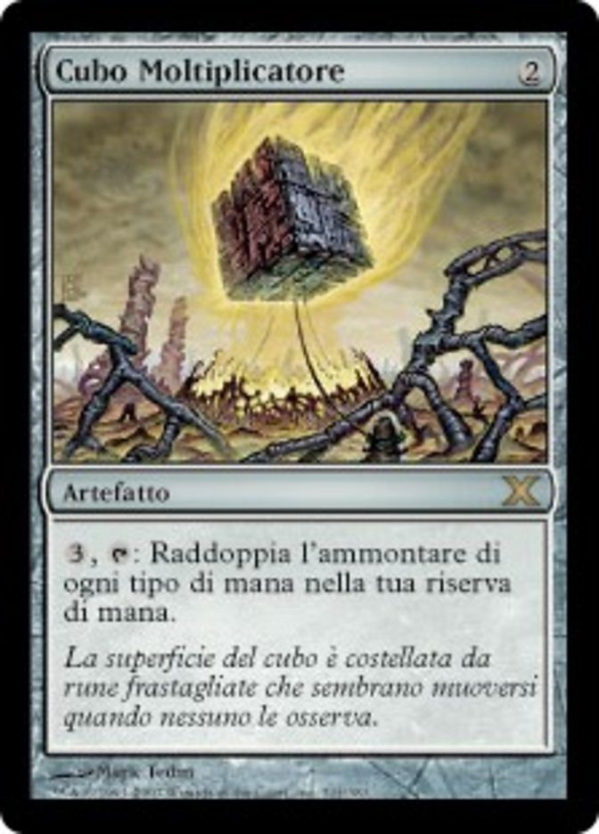 Doubling Cube, Tenth Edition Card Art
