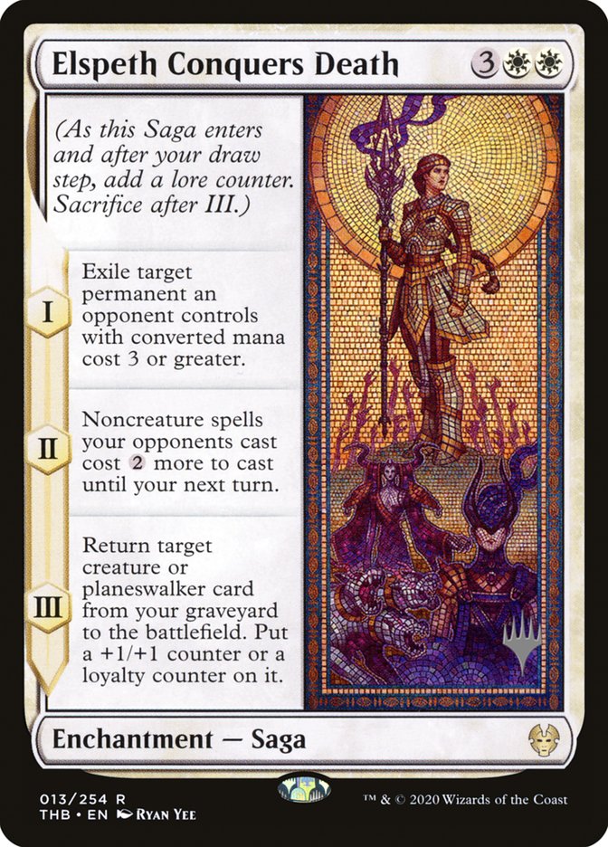 Elspeth Conquers Death, Theros Beyond Death Promos Card Art
